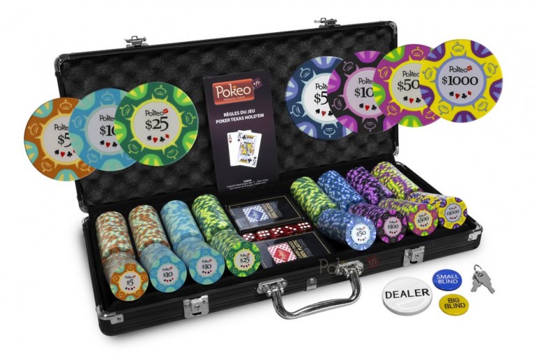 Mallette Pokeo Deluxe 400 jetons