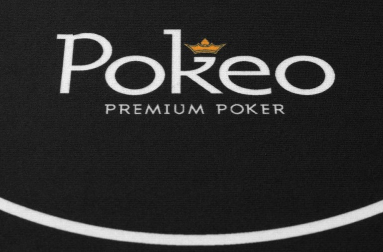 Table Poker Racetrack 10 Joueurs Pokeo Deluxe Noire