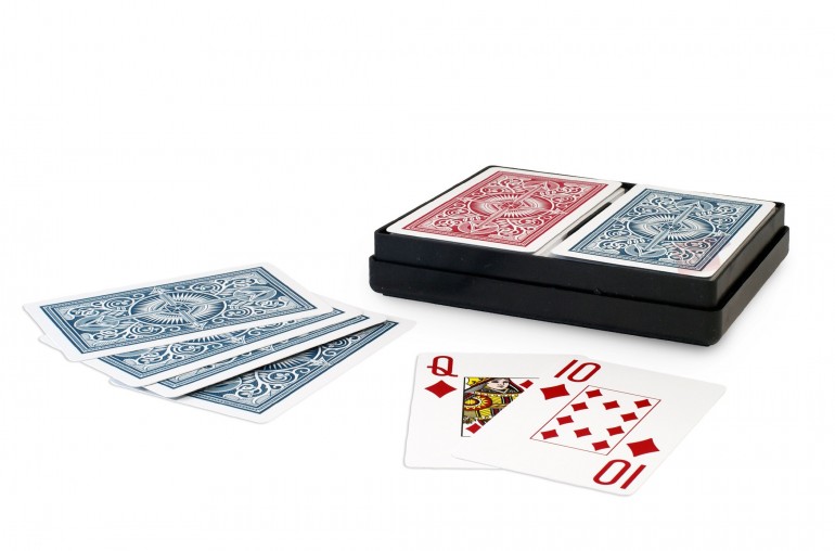 Cartes Kem Arrow Poker Jumbo (rouge et bleu) x2