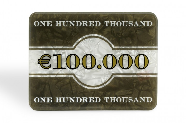 Plaque High Stakes 100.000€