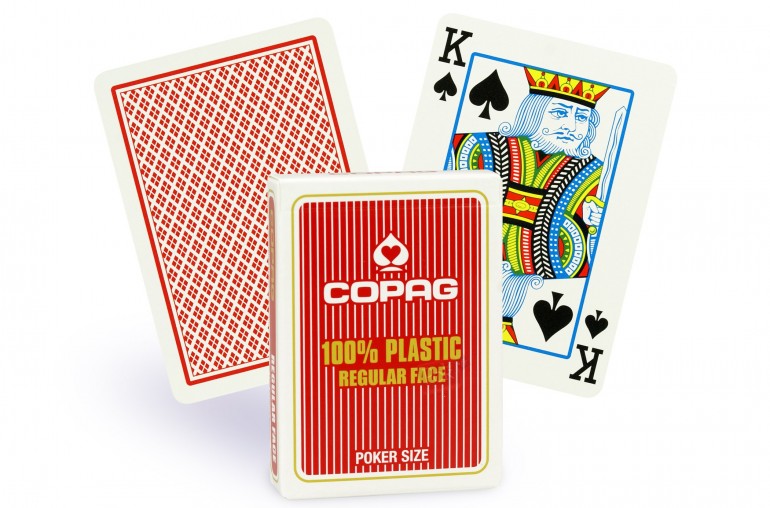 Cartes Copag Poker Regular (rouge)