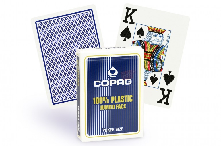 Cartes Copag Poker Jumbo (bleu)