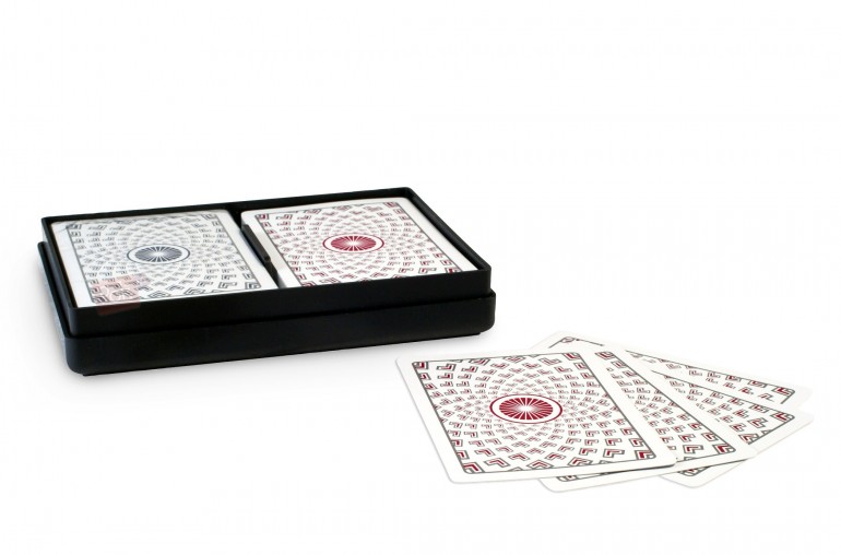 Cartes Kem Pantheon Poker Jumbo (rouge et bleu) x2