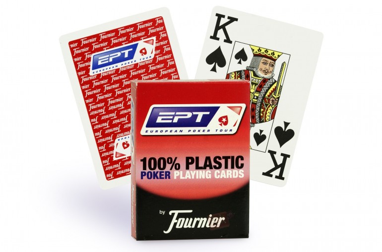 Cartes Fournier EPT Poker Jumbo (rouge)