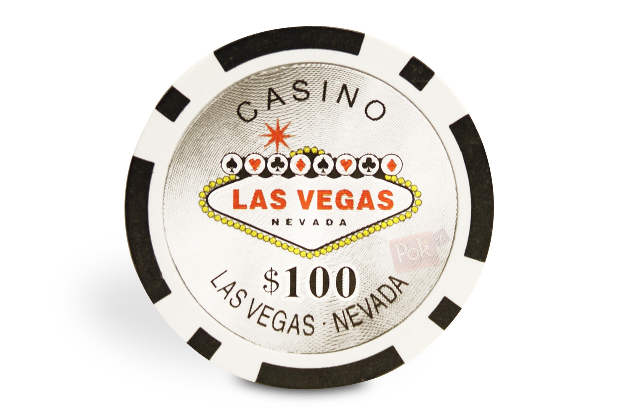 Unforeseen circumstances Normal Danish Rouleau de 25 jetons de poker Las Vegas 100