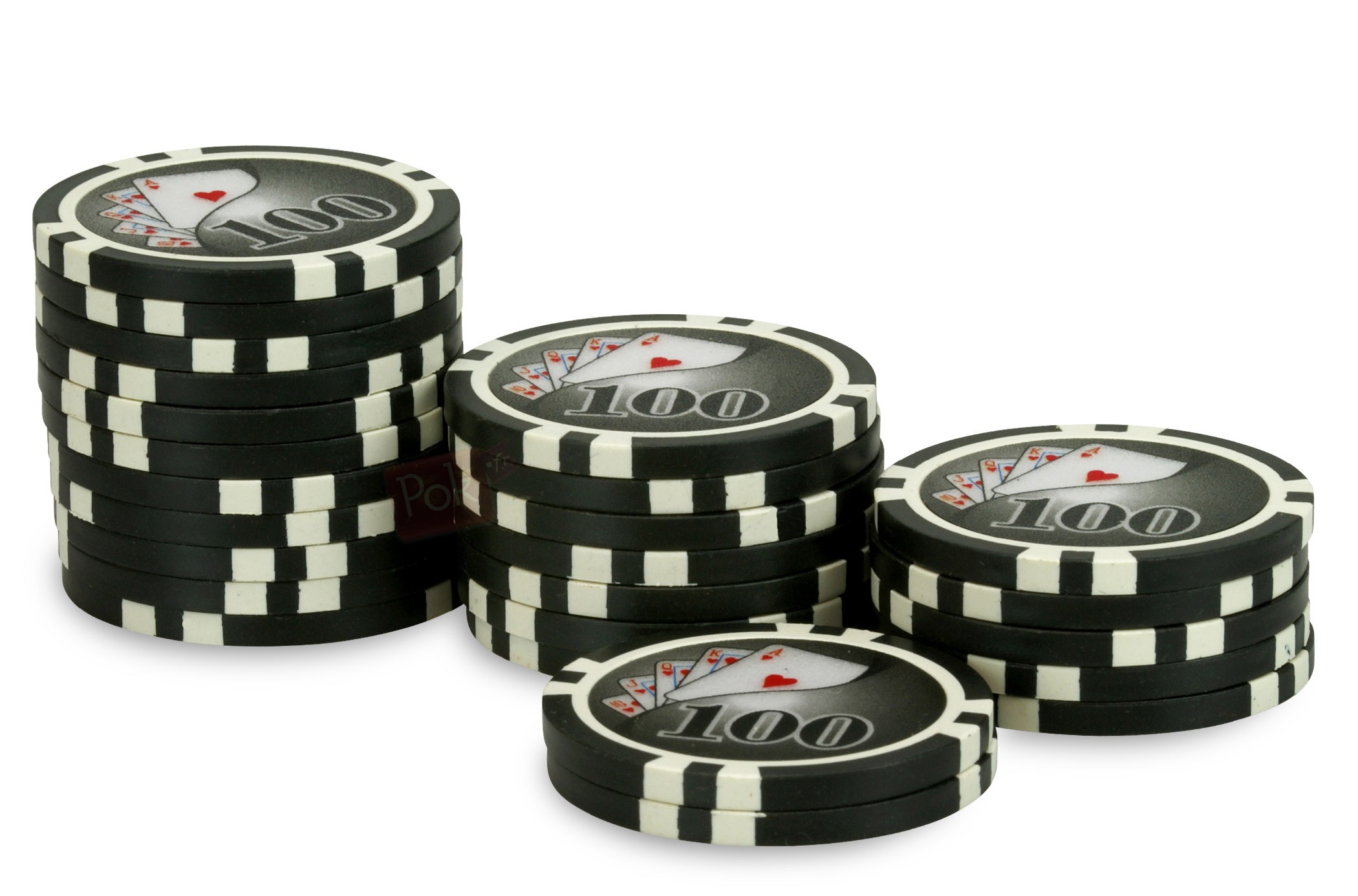 Recharges de 25 jetons de poker Suited