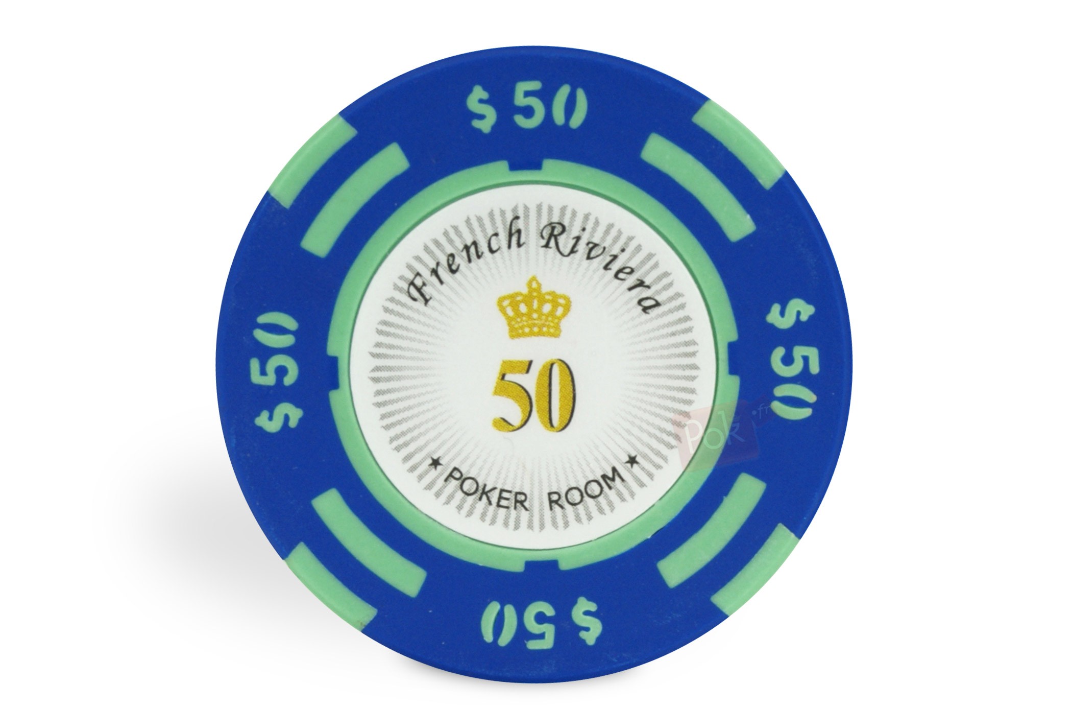 Rouleau de 25 jetons de poker French Riviera 0,25 Rouleau de 25 jetons de poker French Riviera 0,25