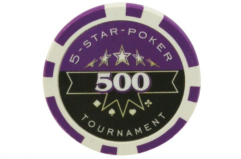 Jeton 5 Star 500 violet