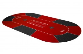Places Libres Typo Spade Rectangle 180x90 cm Fabrication Française Tapis de Poker 