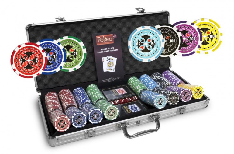 Mallette Ultimate Poker Chips 400 jetons