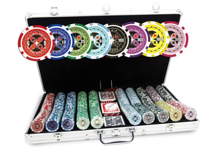 Mallette Ultimate Poker Chips 1000 jetons