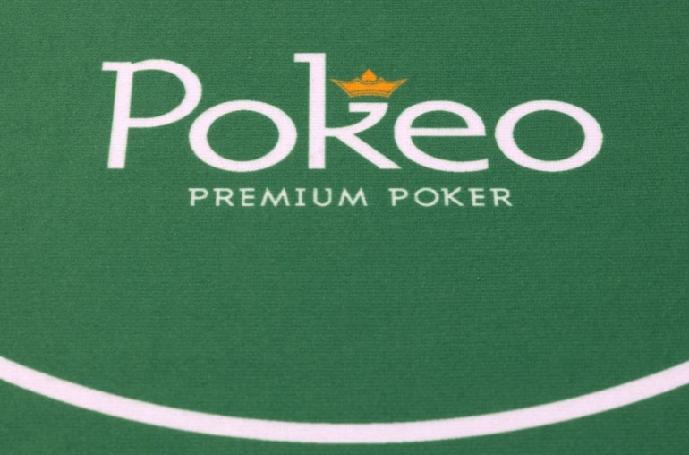 Table Poker Racetrack 10 Joueurs Pokeo Deluxe Vert