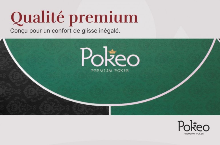 Tapis de Poker 180x90 Spade Vert