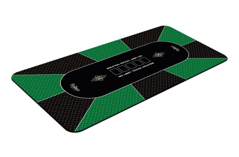 Tapis de Poker 180x90 Pokeo Deluxe Vert